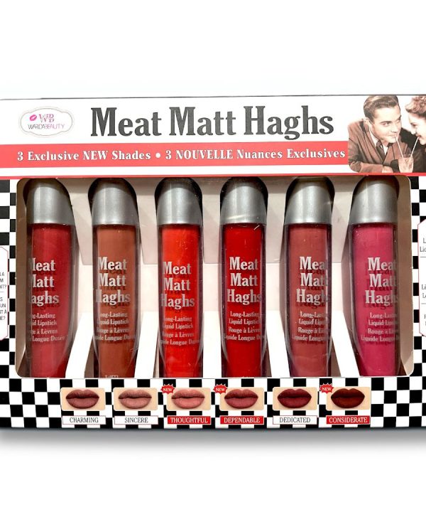 Warda Beauty Meat Matt Haghs 6 Colors Liquid Lip Gloss