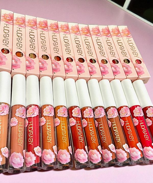 HudaBaby Matte Lipgloss PAck of 12