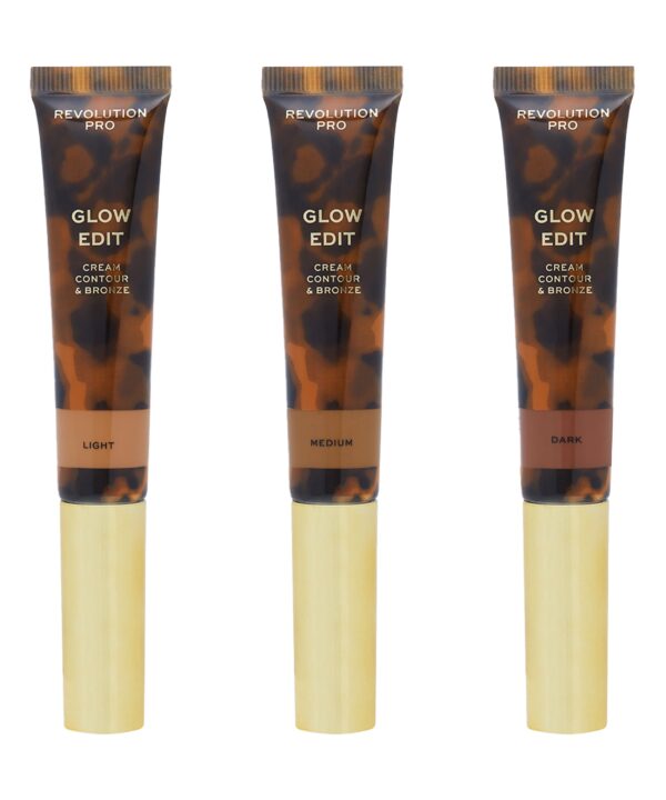 Revolution Pro Glow Edit Cream Contour & Bronze Dark