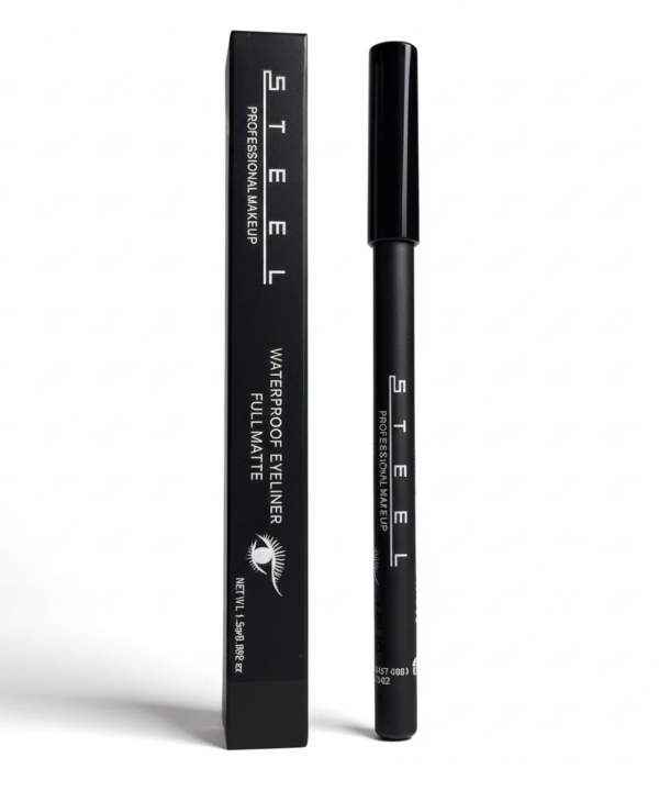 Steel Paris Waterproof Eyeliner Black