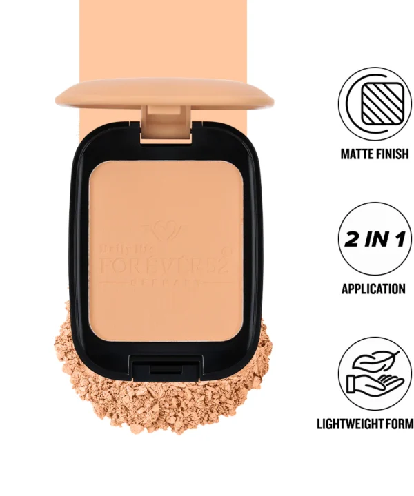 Forever52 Wet N Dry Compact Powder-Shade: Beige-WD006