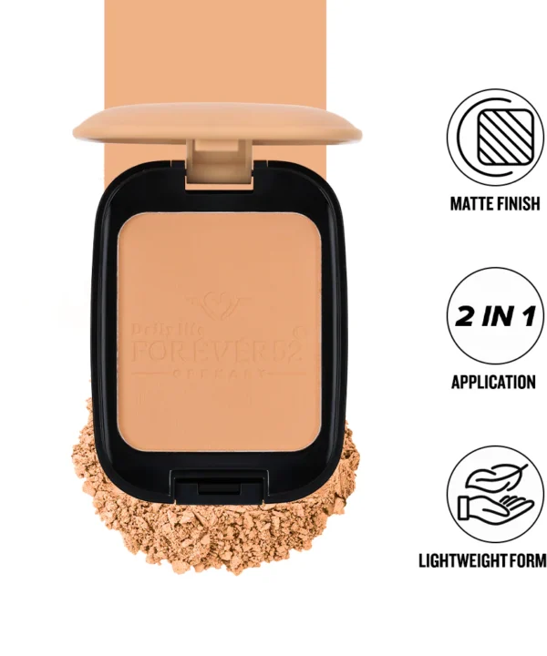 Forever52 Wet N Dry Compact Powder-Shade: Caramel-WD007