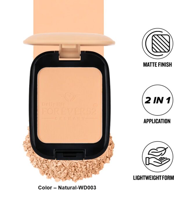 Forever52 Wet N Dry Compact Powder-Shade: Natural-WD003