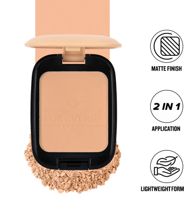 Forever52 Wet N Dry Compact Powder-Shade: Honey-WD004