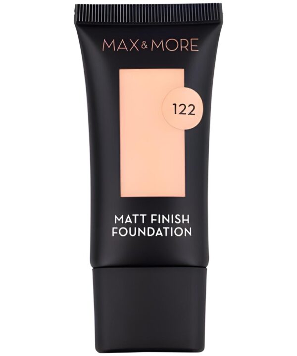 Max & More Matt Finish Foundation 30ml Shade: 122