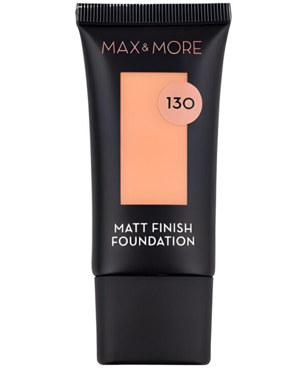 Max & More Matt Finish Foundation 30ml Shade: 130