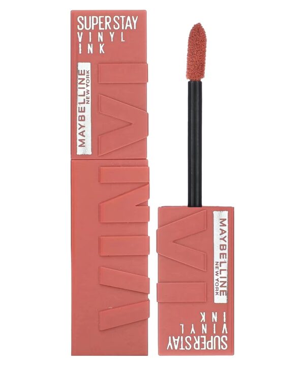 Maybelline, Super Stay, Vinyl Ink, 15 Peachy, 0.14 fl oz (4.2 ml)
